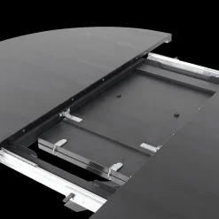 Ygo Eettafel Verlengbaar SILVA Noir Ø140/Ø180| Eettafels
