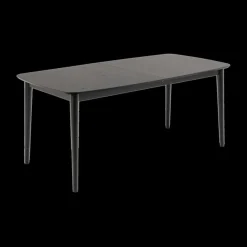 Ygo Eettafel Verlengbaar VEZNA 180/219 Zwart Eikfineer| Eettafels