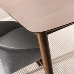Ygo Eettafel Verlengbaar VEZNA 180/219 Walnootfineer| Eettafels