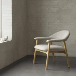 Ygo Fauteuil COLETTE Monza Beige - Poot Eik| Fauteuils