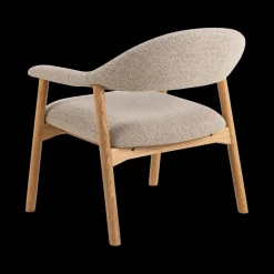 Ygo Fauteuil COLETTE Monza Beige - Poot Eik| Fauteuils