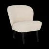 Ygo Fauteuil CORKSCREW Crème Bouclé| Fauteuils