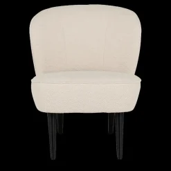 Ygo Fauteuil CORKSCREW Crème Bouclé| Fauteuils