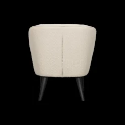 Ygo Fauteuil CORKSCREW Crème Bouclé| Fauteuils
