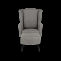 Ygo Fauteuil SPAIN met poef Inari Taupe| Fauteuils
