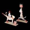 Ygo Fig. MITZI Kat Hout Multi Ass.| Kerst
