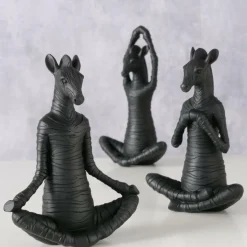 Ygo Figuur YOGA Zebra Poly Zwart Ass.| Woondecoratie
