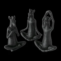 Ygo Figuur YOGA Zebra Poly Zwart Ass.| Woondecoratie