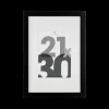 Ygo Fotokader BROHNA 21x30 Zwart| Woondecoratie