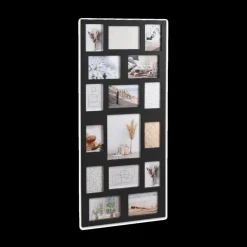 Ygo Fotokader LIVIOR P-M 16Del. Zwart| Woondecoratie