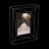 Ygo Fotokader WIRED 10x15 Met. Zwart| Woondecoratie