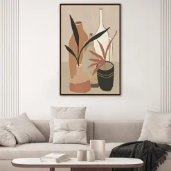 Ygo Framed Canvas ENDAH 80x120| Wanddecoratie