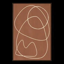 Ygo Framed Canvas GITA 80x120| Wanddecoratie