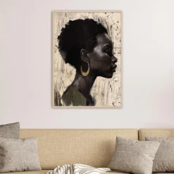Ygo Framed Canvas PUTRI 50x70| Wanddecoratie