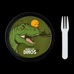 Ygo Fruitbox DINO 300ml Groen| Lunchboxes & Drinkbussen|To Go