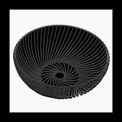 Ygo Fruitmand FINSTILT Met. Zwart| Tafelaccessoires|Servies
