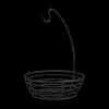 Ygo Fruitmand M/Bananenhouder Met. Zwart| Tafelaccessoires|Servies