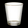 Ygo Glas LIZERET 35cl M/Boord Goud| Glazen