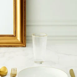 Ygo Glas LIZERET 40cl M/Boord Goud| Glazen