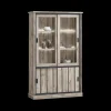Ygo Glaskast VIENNA B126 Canyon Oak| Vitrinekasten