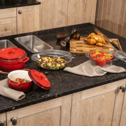 Ygo Grill En Drop Cocotte 500 2,9l Glas| Keukenaccessoires|Kookaccessoires