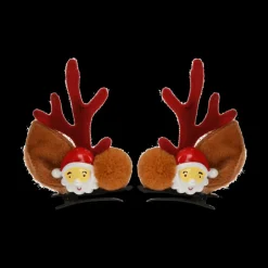 Ygo Haarclip X-MAS Rendier Ass.| Kerst