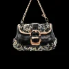 Ygo Hanger BAG Handtas Zwart/Goud Ass.| Kerst