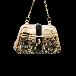 Ygo Hanger BAG Handtas Zwart/Goud Ass.| Kerst