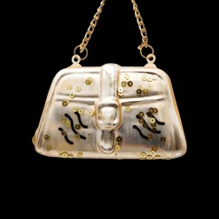 Ygo Hanger BAG Handtas Zwart/Goud Ass.| Kerst