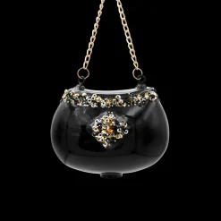Ygo Hanger BAG Handtas Zwart/Goud Ass.| Kerst
