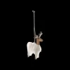 Ygo Hanger Rendier POHJA Hout/Bont Ass.| Kerst