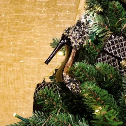 Ygo Hanger SHOE Muiltje Zwart/Goud Ass.| Kerst