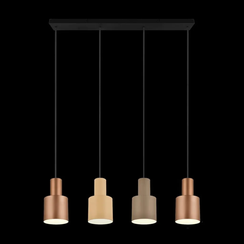 Ygo Hanglamp AGUDO 4Del. Lang| Hanglampen