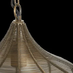 Ygo Hanglamp ALVARO 1Del. Brons L| Hanglampen