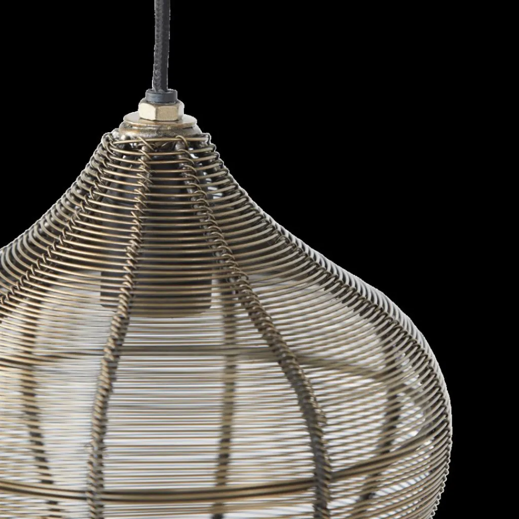 Ygo Hanglamp ALVARO 1Del. Met. Ant. Brons M| Hanglampen
