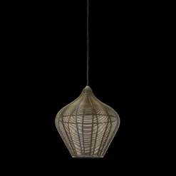 Ygo Hanglamp ALVARO 1Del Met. Ant. Brons S| Hanglampen