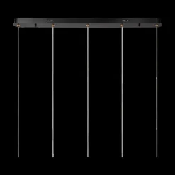 Ygo Hanglamp BERLIANE 5Del. Lang Transparant| Hanglampen