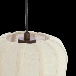 Ygo Hanglamp BIBURY Ø20 Bruin/Wit| Hanglampen