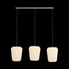 Ygo Hanglamp BIBURY 3Del. Bruin/Wit| Hanglampen