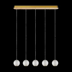 Ygo Hanglamp CINTRA Lang 5Del. Transparant| Hanglampen