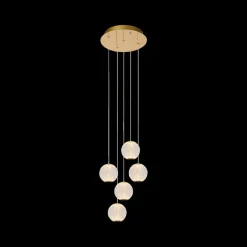 Ygo Hanglamp CINTRA Rond 5Del. Transparant| Hanglampen