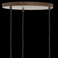 Ygo Hanglamp DANIALO 3Del. Bruin/Crème| Hanglampen
