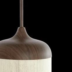 Ygo Hanglamp DANIALO 3Del. Bruin/Crème| Hanglampen