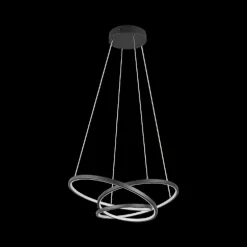 Ygo Hanglamp DARVIN L Met. Zwart| Hanglampen