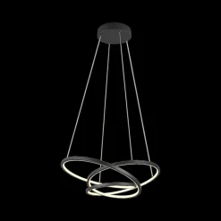 Ygo Hanglamp DARVIN L Met. Zwart| Hanglampen