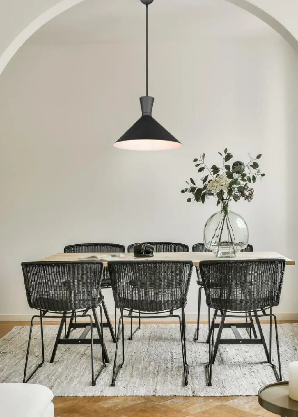 Ygo Hanglamp ENZO Rnd 1Del. Zwart| Hanglampen