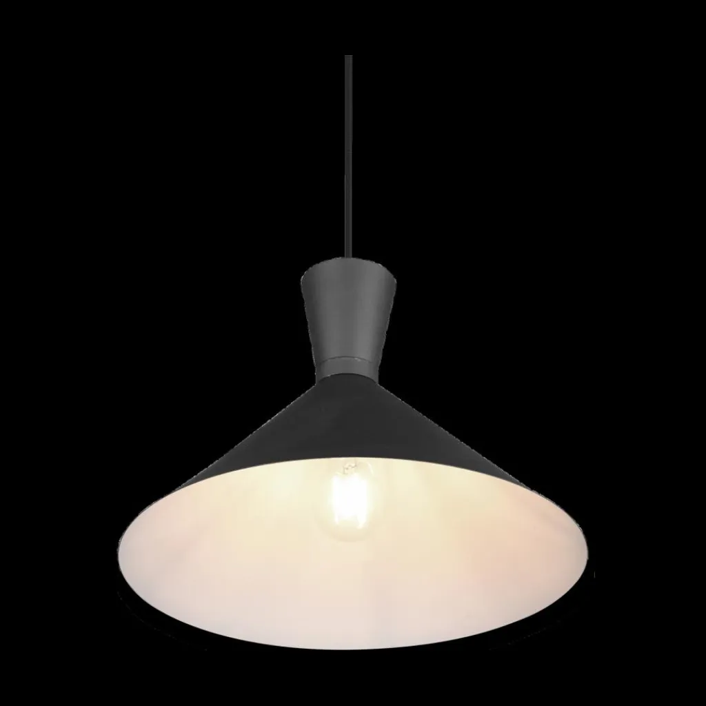 Ygo Hanglamp ENZO Rnd 1Del. Zwart| Hanglampen