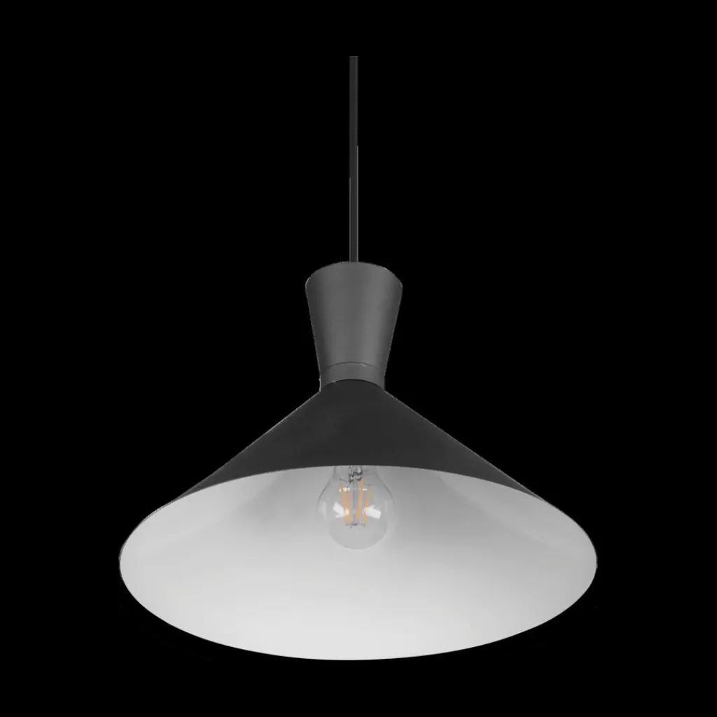 Ygo Hanglamp ENZO Rnd 1Del. Zwart| Hanglampen
