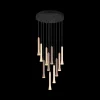 Ygo Hanglamp FIATO Rond 11Del. Taupe/Coffee| Hanglampen