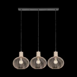Ygo Hanglamp GILA 3Del. Met. Zand| Hanglampen
